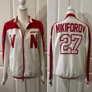 Official Crunchyroll Victor Nikiforov #27 Varsity Jacket Cosplay Yuri on Ice